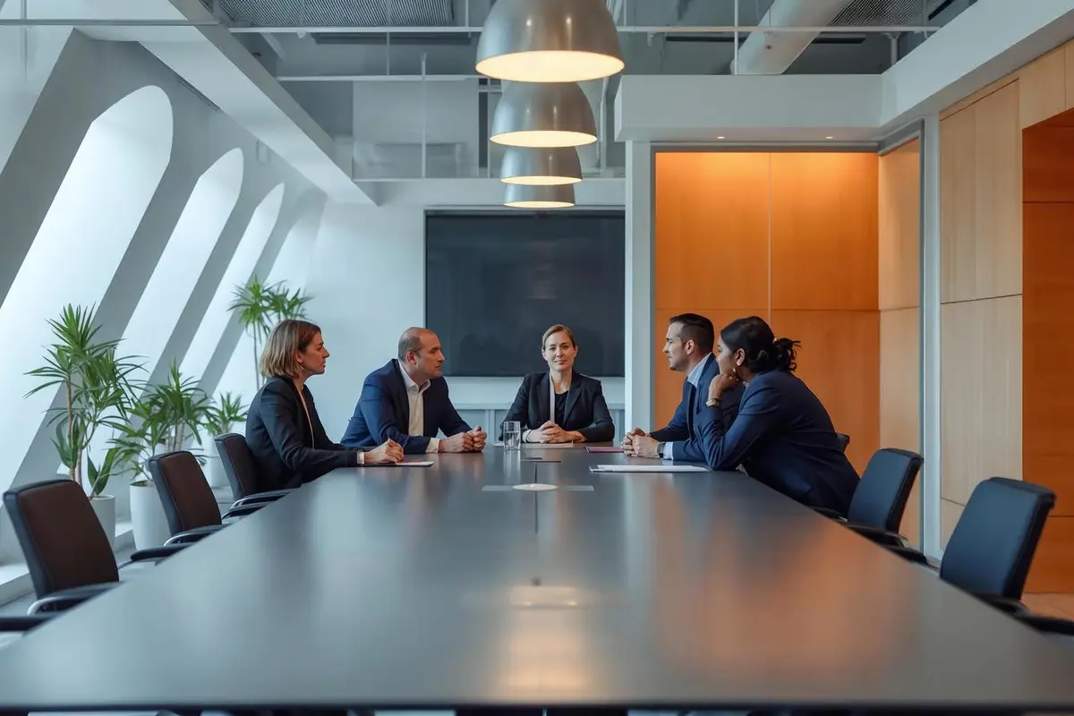 NexGen Team in a meeting